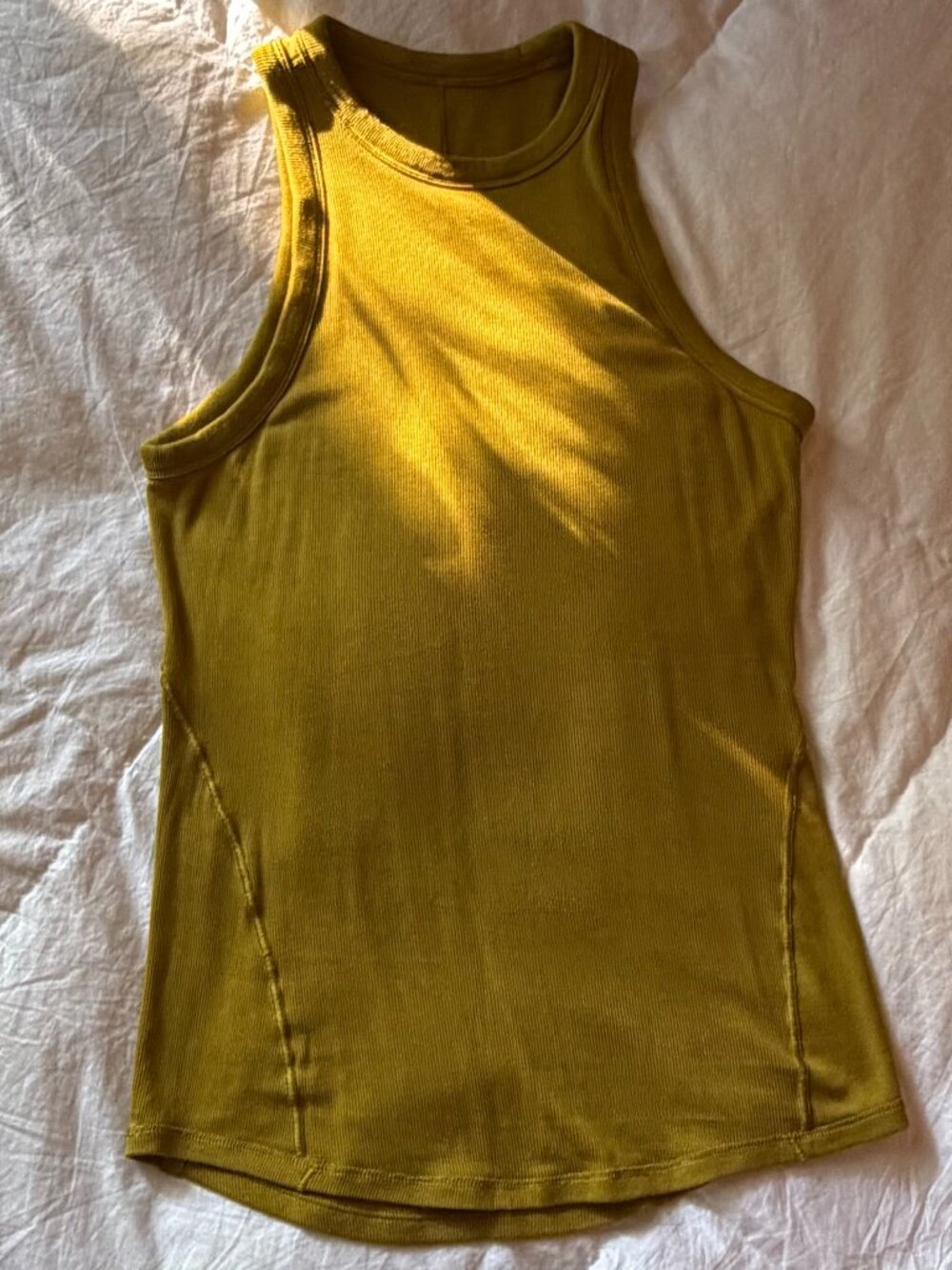 Lululemon ribbed high neck tank top